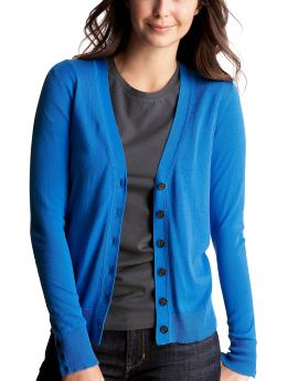 Women's Clothing: Women's Clothing: The new V-neck cardigan: Cardigans & Hoodies Sweaters | Gap :  blue nautical fitted womens