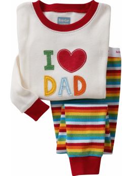 BabyGap: I love dad long sleep set - Plaster