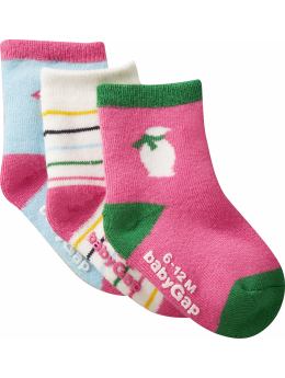 BabyGap: Penguin socks (3-pack) - multi