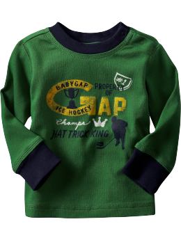 BabyGap: Adventure graphic T - happy green