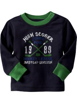 BabyGap: Adventure graphic T - marine blue