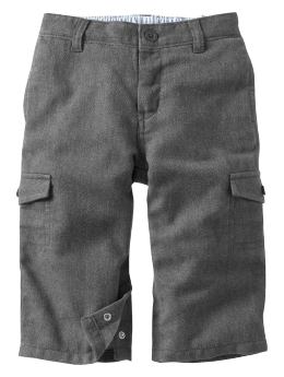 BabyGap: Herringbone cargo pants - herringbone