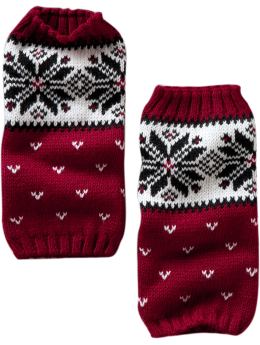 BabyGap: Snowflake leg warmers - russian red