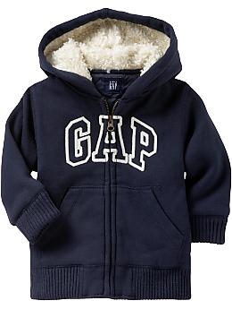 BabyGap: Cozy Gap arch hoodie - blue galaxy