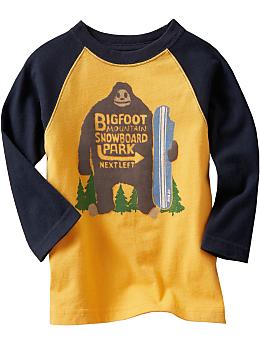 BabyGap: Big Foot ski T - kayak