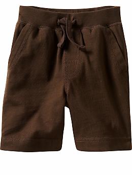 BabyGap: Jersey active shorts - brown