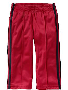 BabyGap: Striped tricot pants - admiral red