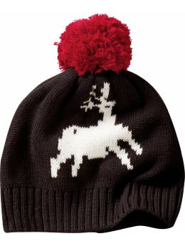 BabyGap: Reindeer knit hat - blue galaxy