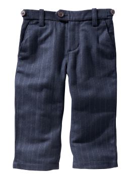 BabyGap: Pinstripe dress pants - navy chalk stripe