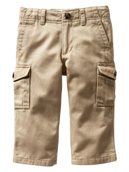 BabyGap: Lined cargo pants - cargo khaki