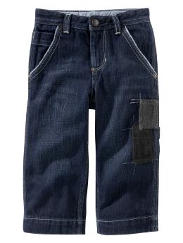BabyGap: Wool-patch carpenter jeans - 14th street wash