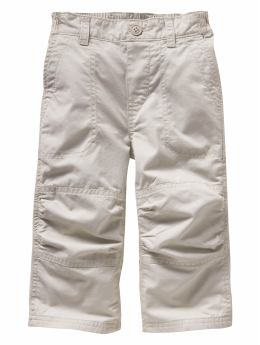 BabyGap: Active pull-on pants - classic stone-beige