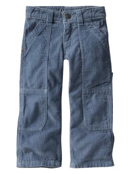 BabyGap: Utility corduroy pants - blue pearl