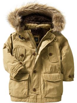 BabyGap: Snorkel jacket - acorn