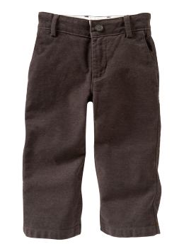 BabyGap: Sueded khakis - night shade