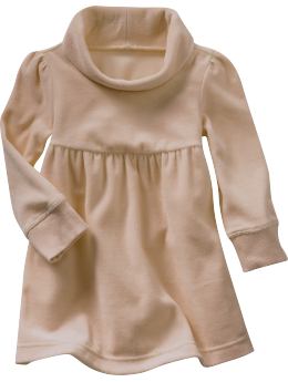 BabyGap: Velour cowlneck dress - river bed