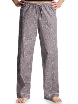 Women's Clothing: Women's Clothing: Printed poplin pajama pants: Sleepwear New Arrivals | Gap :  gap body wide leg clothing womens