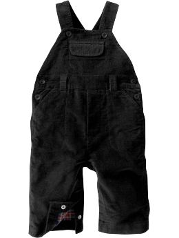 BabyGap: Cord overalls - basic black