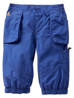 BabyGap: Pull-on pants - crisp royal blue