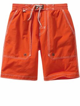GapKids: Cargo swim trunks - bright ginger