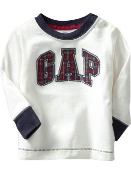 BabyGap: Long-sleeved graphic T - off white