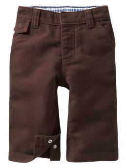 BabyGap: Moleskin pants - classic brown
