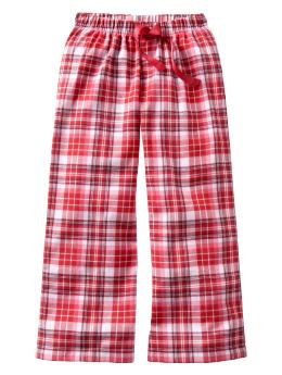 GapKids: Plaid pajama pants - admiral red
