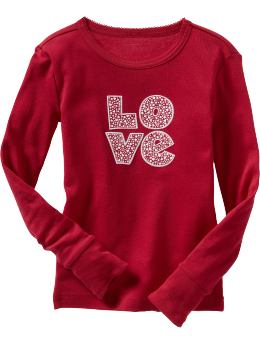 GapKids: Sleep picot graphic T - admiral red
