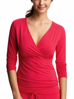GapMaternity: Crossover modal nursing sleep top - passion