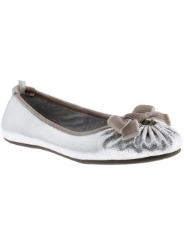 GapKids: Metallic keyhole ballet flats - silver