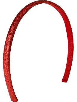 GapKids: Glitter headband - russian red