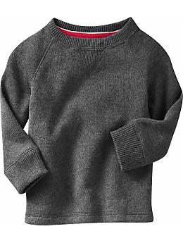 BabyGap: Raglan-sleeved sweater - dark heather gray