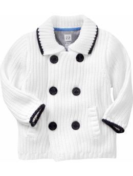 BabyGap: Peacoat sweater - white