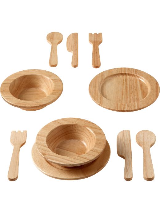 Gap Plan Toys Tableware Set