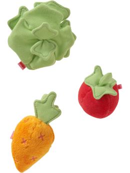 BabyGap Home: Veggie rattles - multi