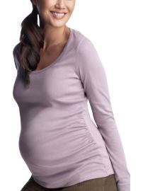 Ruched button T