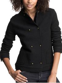 Textured wool jacket
