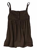 GapKids: Smocked cami - Brown