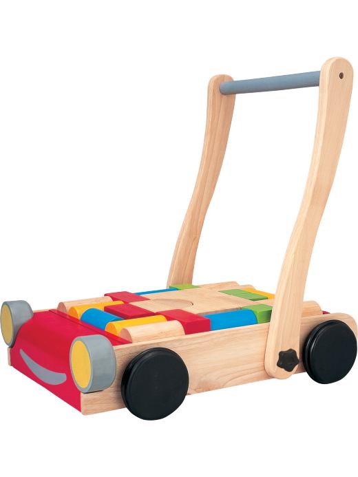 BabyGap: Plan Toys walker - multi