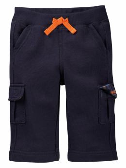 BabyGap: Cargo knit pants - marine blue