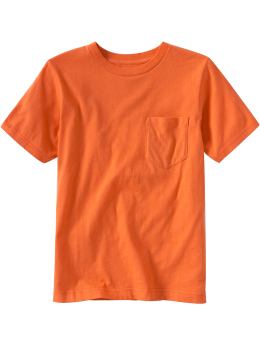 GapKids: Classic pocket T - orange jubilee