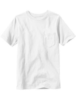 GapKids: Classic pocket T - white