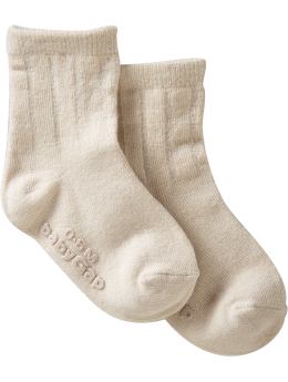 BabyGap: Ribbed socks - beach pebble