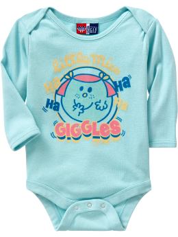 BabyGap: Junk Food long-sleeved graphic bodysuit - little miss giggles