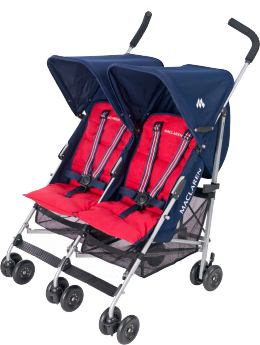 BabyGap Home: Maclaren Twin Triumph stroller - navy