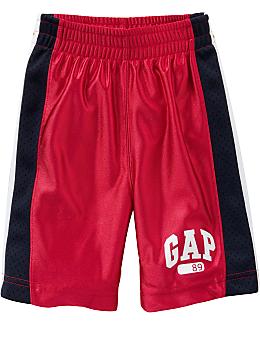 BabyGap: Sporty logo shorts - admiral red