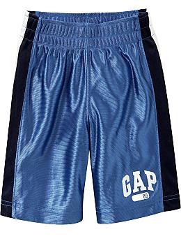 BabyGap: Sporty logo shorts - nordic blue