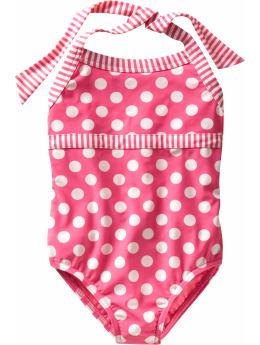 GapKids: Polka-dot one-piece - pink dot