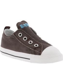 BabyGap: ConverseA All StarA slip-ons - chocolate