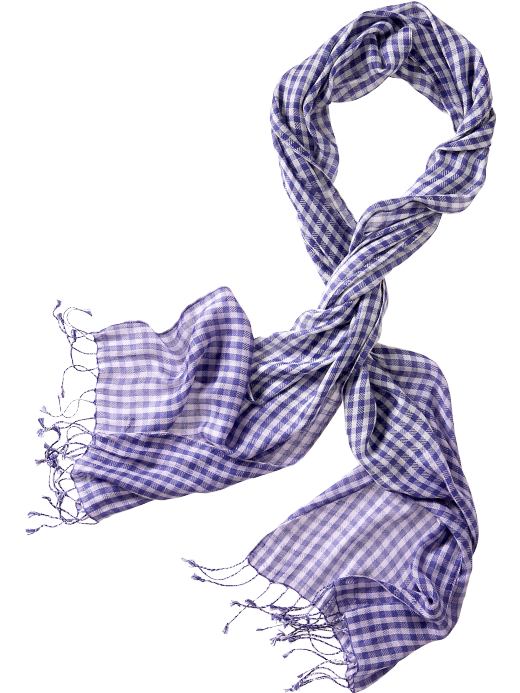 Women's Clothing: Women's Clothing: Dip dye plaid scarf: Accessories New Arrivals | Gap from gap.com